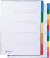 Tabblad Quantore 23rings pp 5-delig assorti 1 Set-2