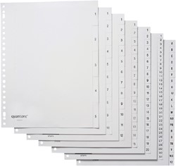 Tabblad Quantore 23rings pp 1-5 wt 1 Set