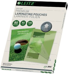 Lamineerhoes Leitz iLAM A4 2x80micron 100 Stuk