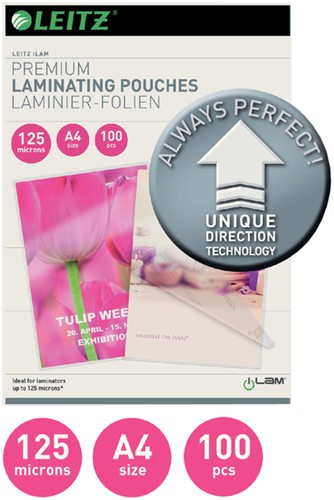Lamineerhoes Leitz iLAM A4 2x125micron 100 Stuk-2