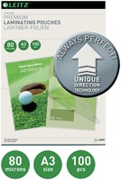 Lamineerhoes Leitz iLAM A3 2x80micron 100 Stuk-2