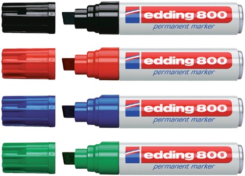 Viltstift edding 800 schuin 4-12mm rood 1 Stuk-2