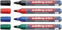 Whiteboardmarker edding 250 rond 1.5-3mm assorti 4 stuks-2