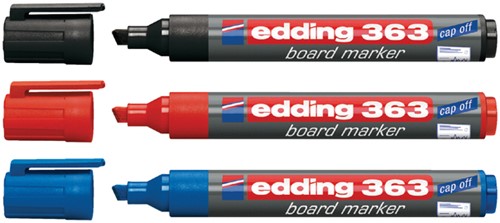 Whiteboardmarker edding 363 schuin 1-5mm blauw 1 Stuk-2