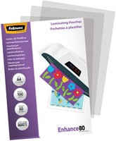 Lamineerhoes Fellowes A4 2x80micron mat 100 Stuk-2