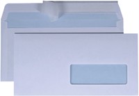 Envelop Quantore 110x220mm venster 3x10cm rechts zelfklevend 500 stuks-2