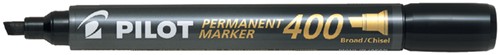 Permanent marker PILOT 400 schuin B zwart 15+5 1 Stuk