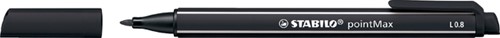 Viltstift STABILO pointMax 488/46 M zwart 1 Stuk