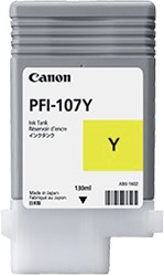 Inktcartridge Canon PFI-107 geel 1 Stuk