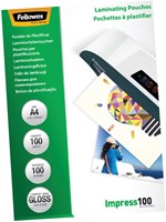 Lamineerhoes Fellowes A4 2x100micron 100 Stuk-2