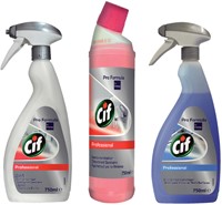 Sanitairreiniger Cif Professional spray 750ml 1 Fles-3