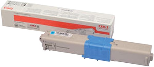Toner Oki 46508715 blauw 1 Stuk