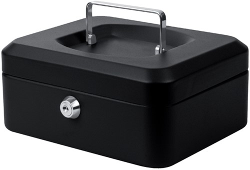 Geldkist Quantore 200x160x90mm zwart 1 Stuk-2