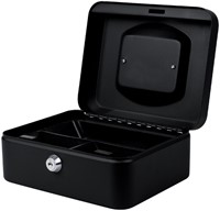 Geldkist Quantore 200x160x90mm zwart 1 Stuk