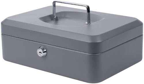 Geldkist pavo 250x180x90mm grijs 1 Stuk-2