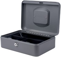 Geldkist pavo 250x180x90mm grijs 1 Stuk