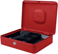 Geldkist pavo 300x240x90mm rood 1 Stuk