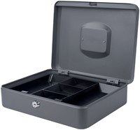 Geldkist pavo 300x240x90mm grijs 1 Stuk