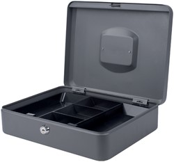 Geldkist pavo 300x240x90mm grijs 1 Stuk