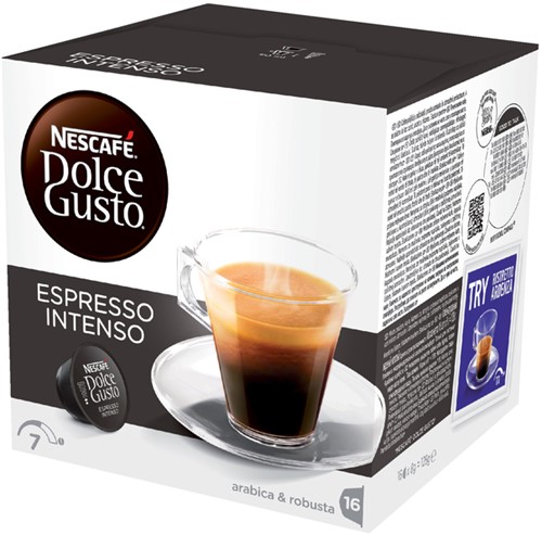 Koffiecups Dolce Gusto espresso intenso 16st 16 Stuk-1
