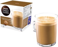 Koffiecups Dolce Gusto cafe au lait 16st 16 Stuk-2