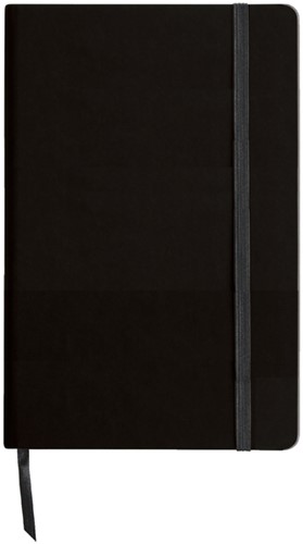 Notitieboek Quantore A6 lijn 192blz 80gr zwart 1 Stuk-2