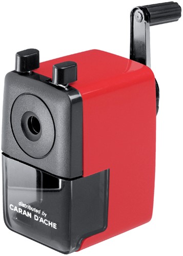 Puntenslijper Caran D Ache kunststof rood 1 Stuk