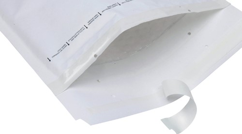 Cd envelop Quantore luchtkussen 175x200mm wit 100 stuks-3