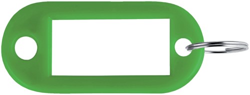 Sleutellabel Pavo kunststof groen 100 stuks 100 Stuk