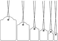 Label Apli karton nr 395 45x65mm wit 400st 400 Stuk-3