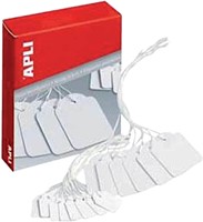 Label Apli karton nr 387 13x20mm wit 1000st 1000 Stuk-2