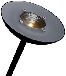 Vloerlamp Hansa led First zwart staal 1 Stuk