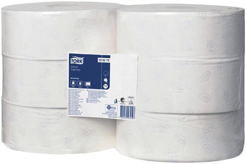 Toiletpapier Tork T1 Advanced jumbo 2laags 360m 6 Rol-2