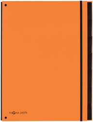 Sorteermap Pagna trend 7tab A4 oranje 1 Stuk