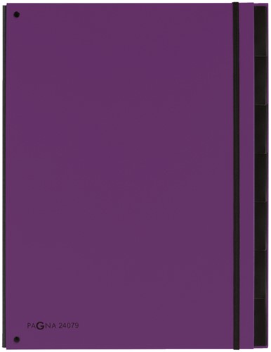 Sorteermap Pagna trend 7tab A4 lila 1 Stuk