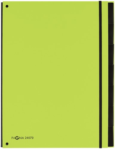 Sorteermap Pagna trend 7tab A4 appelgroen 1 Stuk