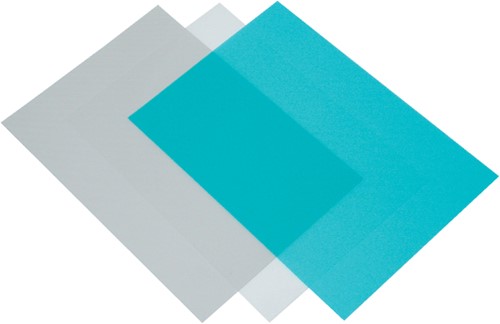 Voorblad Fellowes A4 Fantasia PP 500micron transp 50 Stuk-2