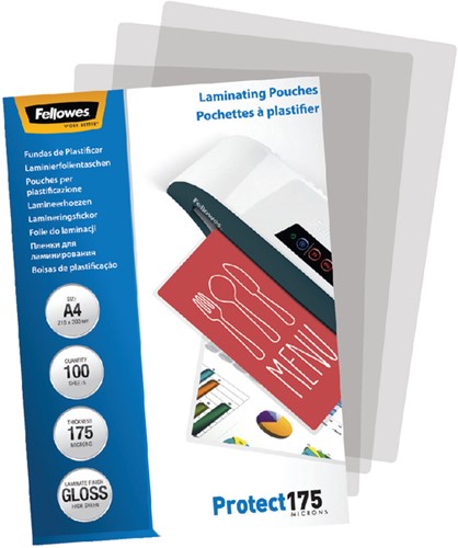 Lamineerhoes Fellowes A4 2x175micron 100 Stuk-2