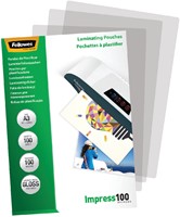 Lamineerhoes Fellowes A3 2x100micron glans 100 stuks-2