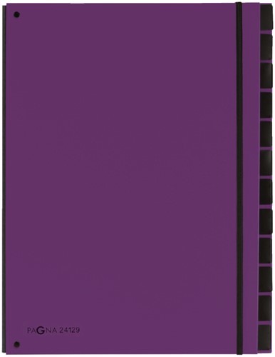 Sorteermap Pagna trend 12tab A4 lila 1 Stuk