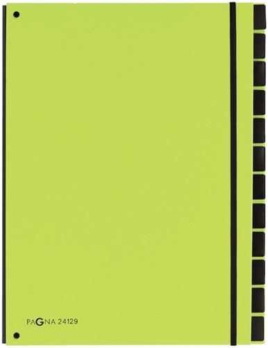Sorteermap Pagna trend 12tab A4 appelgroen 1 Stuk