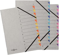 Sorteermap Pagna Easy A4 7 tabs paars lila 1 Stuk-2