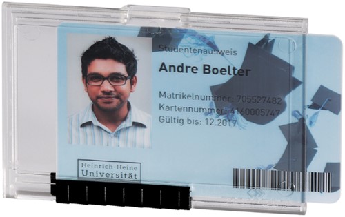 Badge Durable 8922 Pushbox mono 10 stuks 10 Stuk