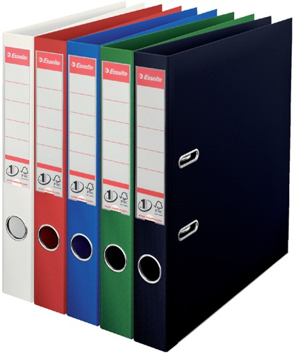 Ordner Esselte Vivida No.1 50mm PP A4 wit 1 Stuk-3