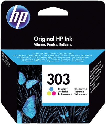 Inktcartridge HP T6N01AE 303 kleur 1 Stuk