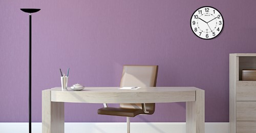 Wandklok Unilux Wave radio dia 30cm zwart/wit 1 Stuk-2