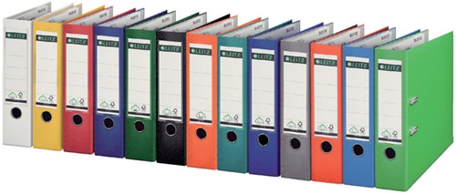 Ordner Leitz 1010 180° 80mm PP A4 groen 1 Stuk-2