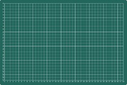 Snijmat A3 450X300mm groen 1 Stuk