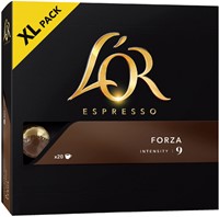 Koffiecups L'Or espresso Forza 20st 20 Stuk