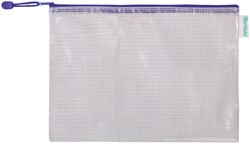 Opbergtas Tarifold met rits 330x240mm PVC bl 1 Stuk